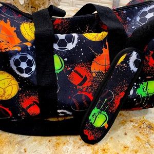 ISCREAM gym bag - NEW never used